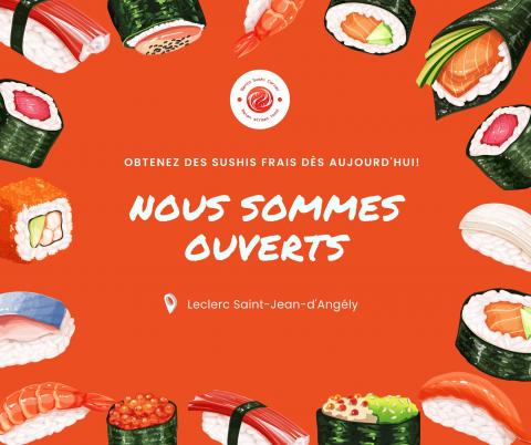 Bento Sushi Corner s'installe à Saint-Jean-d'Angély