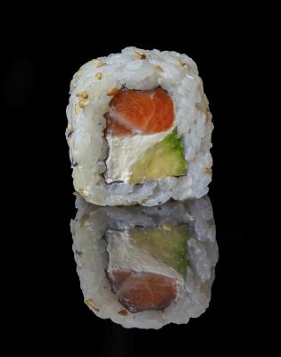 California saumon avocat cheese