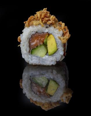 Croquant saumon avocat